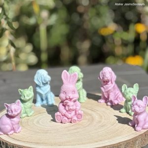 Bougies en forme d'animaux