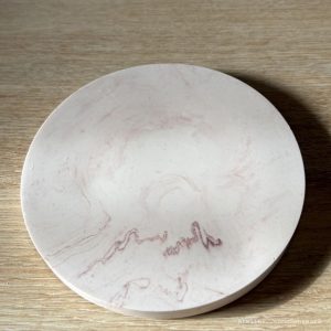 Plateau en Jesmonite pour associer au brûle parfum en Jesmonite