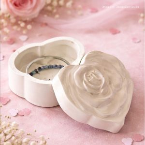 boite à bijoux en Jesmonite